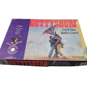 Gettysburg Civil War Battle Game 5th Edition 1992 Military Stategy Board Game